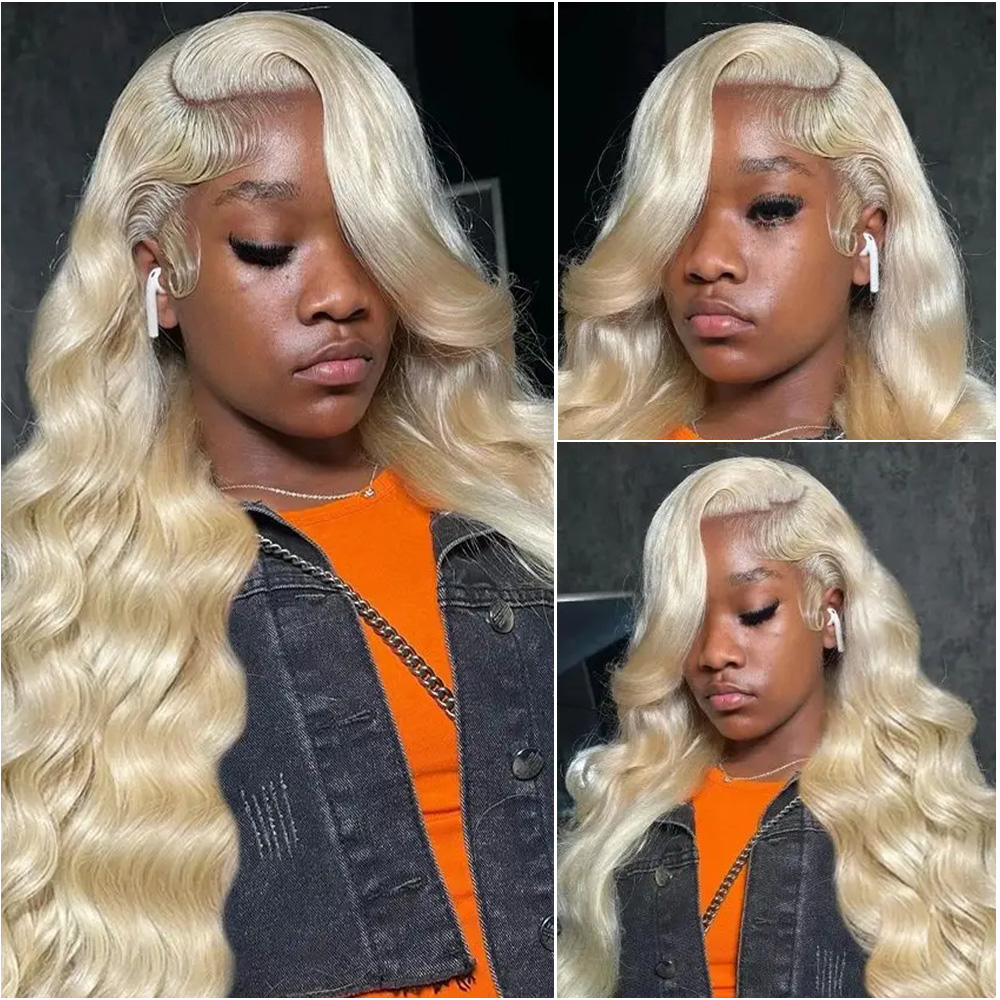 13x4 Blonde 613 Body Wave Lace - 613 Blonde Body Wave Lace Front Wig 评论和价格
