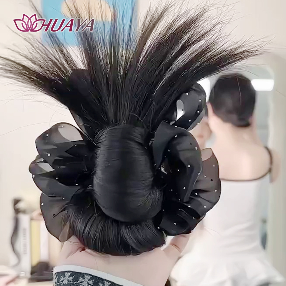 Synthetic Claw Clip Ponytail E - Claw Clip Messy Bun Hair Piece 评论和价格