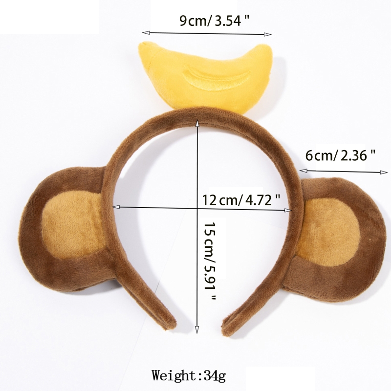 Cartoon Animal Headbands Soft  - Hair Clips 评论和价格