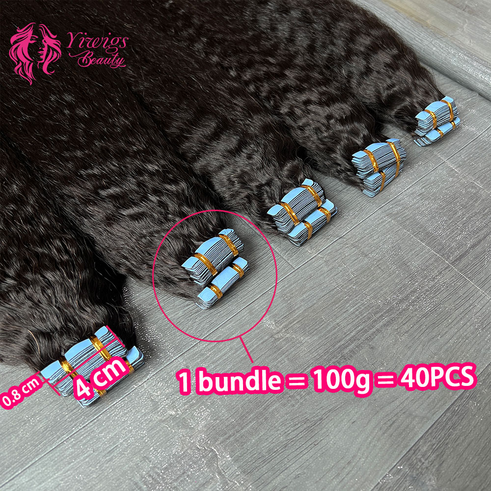 Straight Tape In Hair Extensio - Invisible Tape In Extensions Real Hair 评论和价格