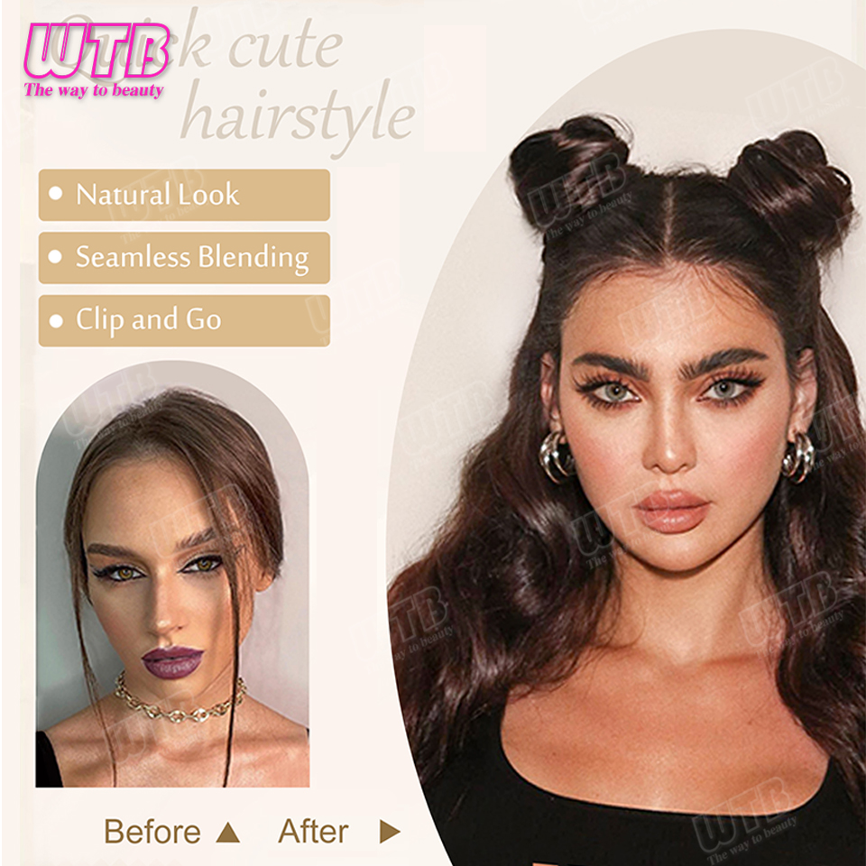 Synthetic Mini Claw Clip in Me - Claw Clip Messy Bun Hair Piece 评论和价格