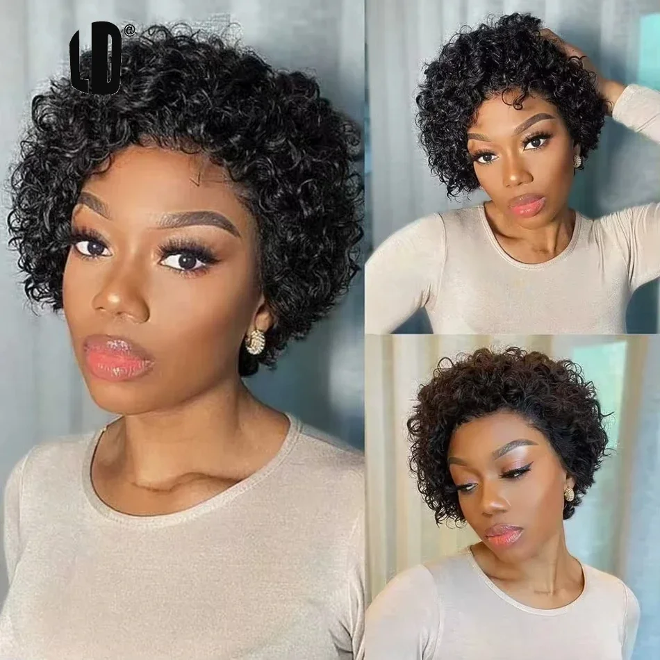Pixie Cut Wig 99J Color Lace W - Short Pixie Cut Wig Human Hair Cheap 评论和价格