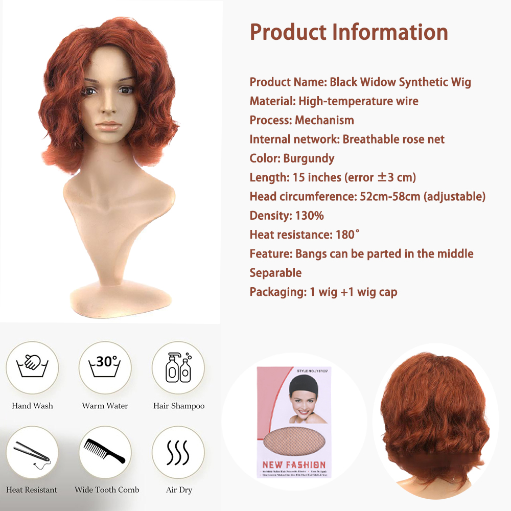 Black Widow Style Cosplay Synt - Synthetic Braided Wigs For Black Women 评论和价格
