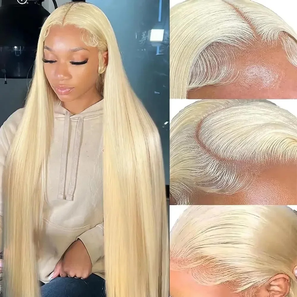 Human Hair 613 220% Density Ho - Hd Lace Frontal Wig Human Hair Pre Plucked 评论和价格