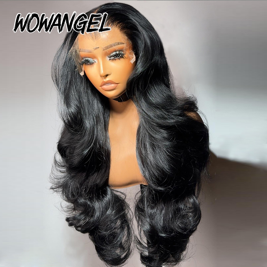 Wow Angel Body Wave Jet Black  - Lace Front Wigs 评论和价格
