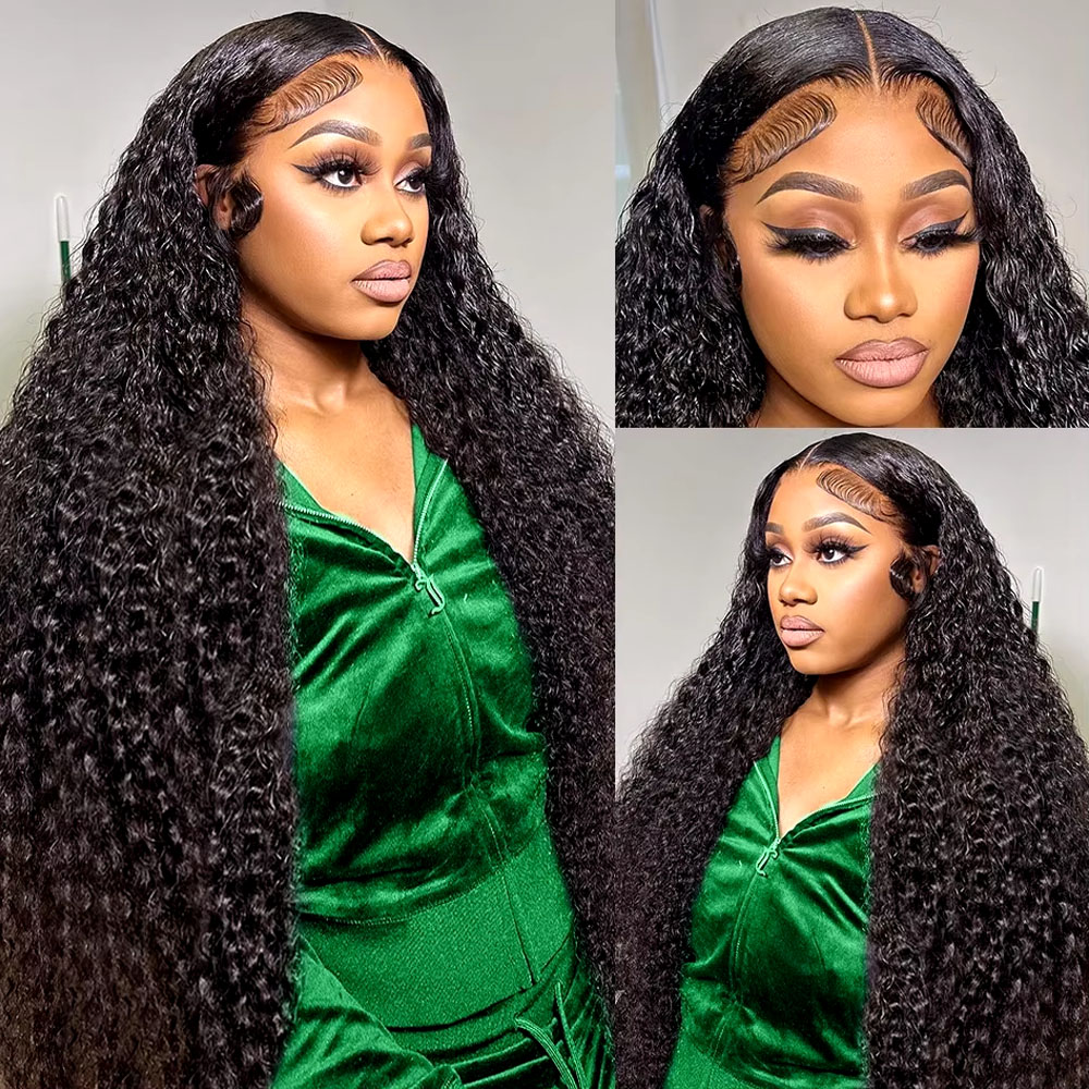 42 Inch Brazilian Virgin Human - Lace Front Wigs 评论和价格